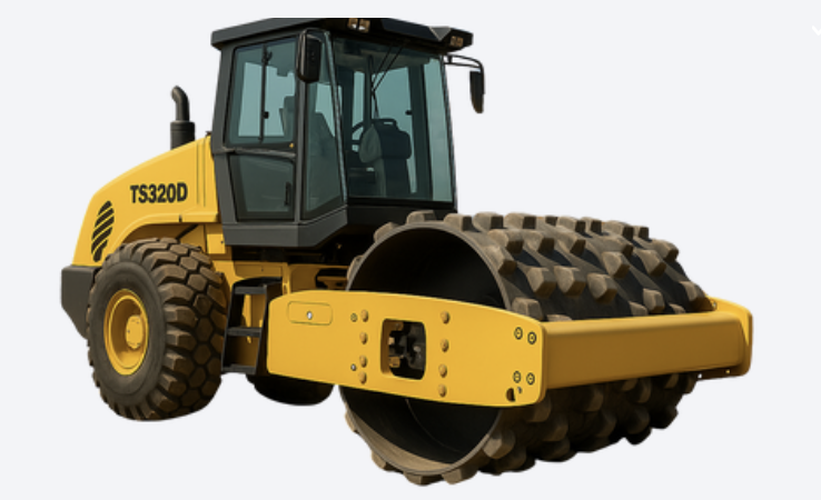TS320D – Compacteur de sol (grande capacité)