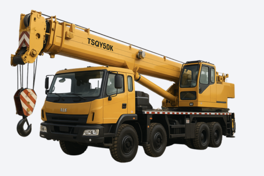 TSQY50K – Grue mobile (50 tonnes)